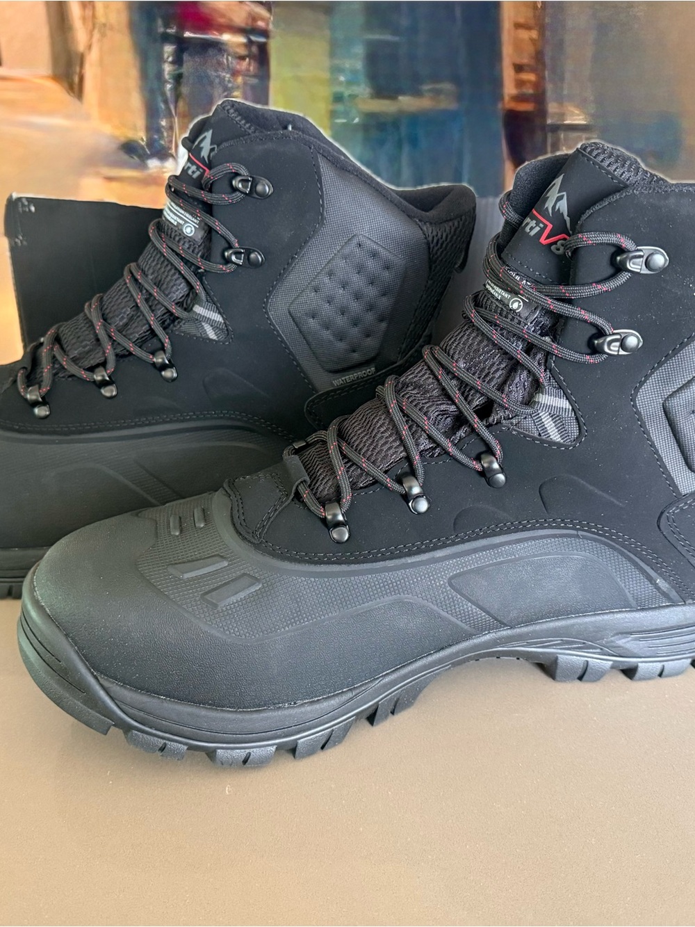 Men's Black Waterproof Hiker Boots - Tactical Support